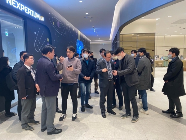 대전시는 신세계백화점에서 주소정보 기반 실내 내비게이션 시연 행사를 개최했다.