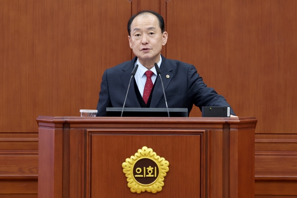 박종선 의원은 "대전시와 금산군의 행정구역 통합·변경이 선행돼야 한다"고 피력했다.